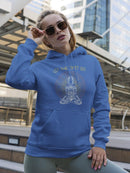 Lady Meditating, Mandala Pattern Hoodie Women's -GoatDeals Designs