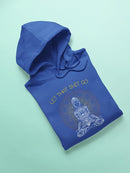 Lady Meditating, Mandala Pattern Hoodie Women's -GoatDeals Designs