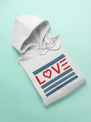 Modern Love Flag Hoodie Women's -GoatDeals Designs