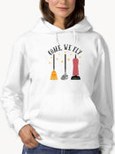 Come, We Fly Funny Image Hoodie Women's -GoatDeals Designs