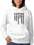 Coffee Christian Acronym Hoodie Women's -GoatDeals Designs