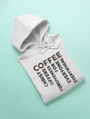 Coffee Christian Acronym Hoodie Women's -GoatDeals Designs