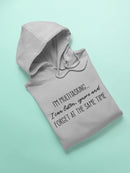 I'm Mulitasking, Funny Quote Hoodie Women's -GoatDeals Designs