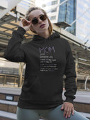 Mom, Funny Dictionary Definition Hoodie Women's -GoatDeals Designs