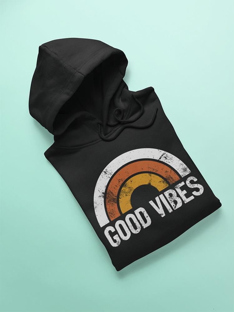 Good Vibes Grunge Art Hoodie Women's -GoatDeals Designs