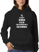 I Can't Keep Calm, Loving Quote Hoodie Women's -GoatDeals Designs
