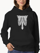 Toracic Cage Bones Cool Design Hoodie Women's -GoatDeals Designs