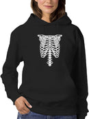 Toracic Cage Bones Cool Design Hoodie Women's -GoatDeals Designs