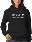 Diet Funny Definition Hoodie Women's -GoatDeals Designs