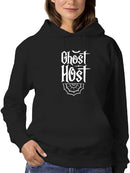 Ghost Host Cool Design Hoodie Women's -GoatDeals Designs