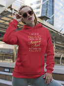 Awesome Aunt, Funny Quote Hoodie Women's -GoatDeals Designs