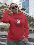 Whatever Floats Your Goat Design Hoodie Women's -GoatDeals Designs