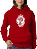 Beautiful Skeleton Queen Hoodie Women's -GoatDeals Designs