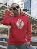 Beautiful Skeleton Queen Hoodie Women's -GoatDeals Designs