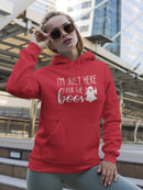 Just Here For The Boos Hoodie Women's -GoatDeals Designs