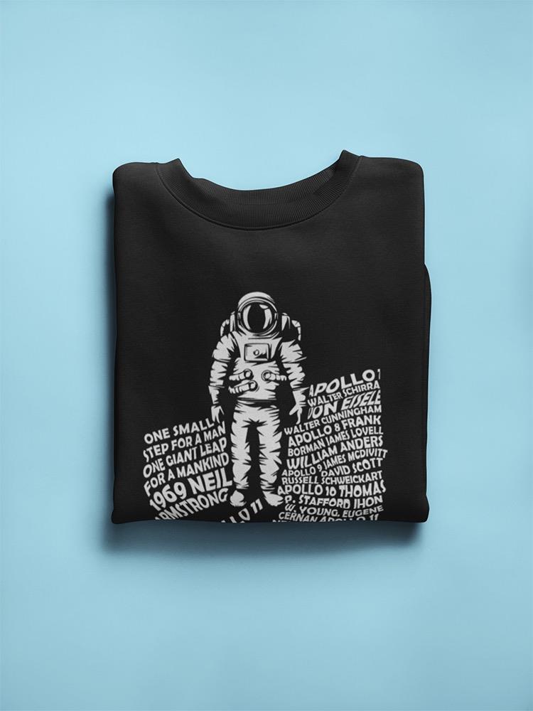 Apollo 11 Mission Crew Members Sweatshirt Men's -GoatDeals Designs