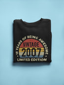 13 Years Of Being Awesome Sweatshirt Men's -GoatDeals Designs