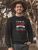 I'm Ok With That Quote Sweatshirt Men's -GoatDeals Designs