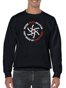 Atoms Make Up Everything Sweatshirt Men's -GoatDeals Designs