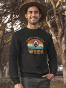 Sorry I Can't, It's Shark Week Sweatshirt Men's -GoatDeals Designs