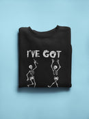 Got Your Back Funny Art Sweatshirt Men's -GoatDeals Designs