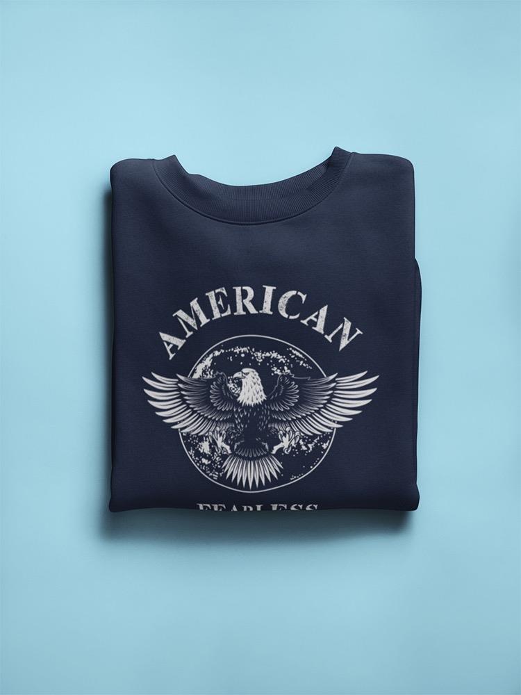 Grand American Eagle With Quote Sweatshirt Men's -GoatDeals Designs