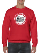 Wonderful Time For A Beer Quote Sweatshirt Men's -GoatDeals Designs