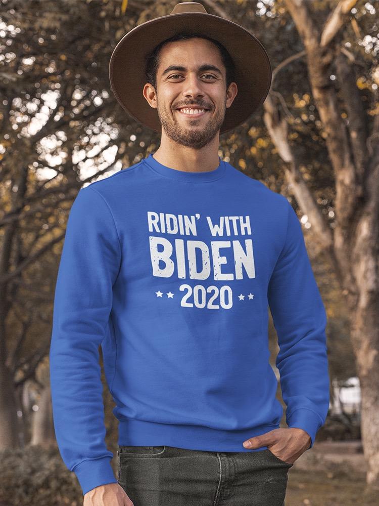 Ridin With Biden For 2020 Sweatshirt Men's -GoatDeals Designs