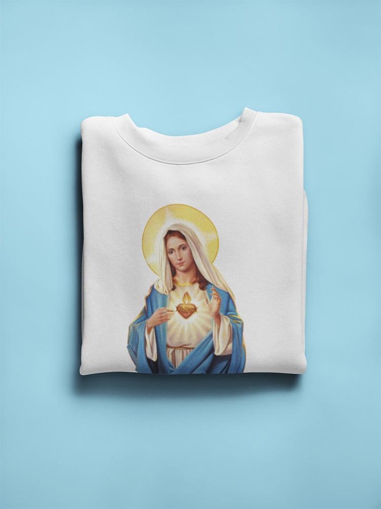 Immaculate Virgin Mary Sweatshirt Men's -GoatDeals Designs