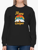 Be A Happy Camper Sweatshirt Women's -GoatDeals Designs