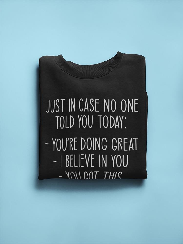 4 Wholesome Reminders Sweatshirt Women's -GoatDeals Designs