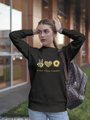 Peace Love And Sunshine Sweatshirt Women's -GoatDeals Designs