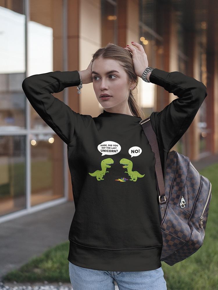 The Last Unicorn Funny Cartoon Sweatshirt Women's -GoatDeals Designs