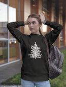 Pine Tree With Ornaments Sweatshirt Women's -GoatDeals Designs