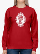 Beautiful Skeleton Princess  Sweatshirt Women's -GoatDeals Designs