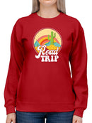 Love For Road Trips Sweatshirt Women's -GoatDeals Designs