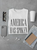 America Has Spoken Tee Men's -GoatDeals Designs