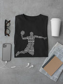 Dunking Player Text Tee Men's -GoatDeals Designs