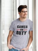 Gamer On Duty Tee Men's -GoatDeals Designs