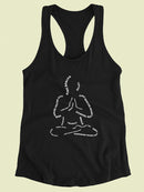 Meditating Text Tank Women's -GoatDeals Designs