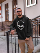 Happy Alien  Hoodie Men's -GoatDeals Designs