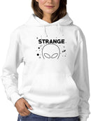 Cool Strange Alien Design Hoodie Women's -GoatDeals Designs