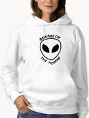 Beware Of The Humans Quote Hoodie Women's -GoatDeals Designs
