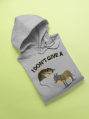 I Don't Give A Rat Donkey Hoodie Men's -GoatDeals Designs