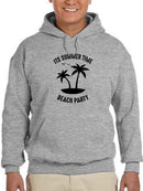 Summertime Beach Party Hoodie Men's -GoatDeals Designs