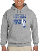 I Used To Be A Person Hoodie Men's -GoatDeals Designs