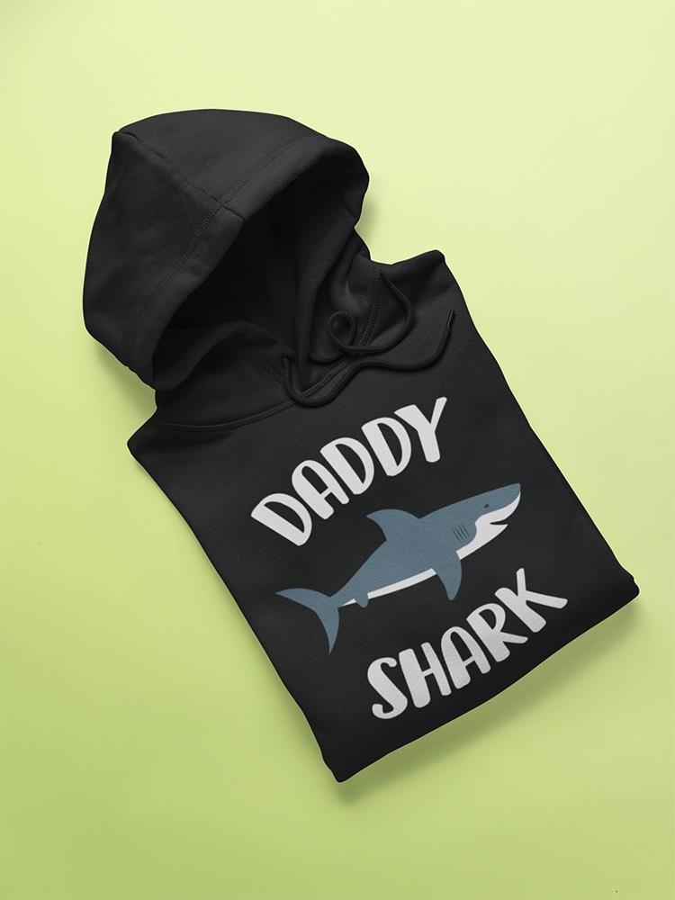 Daddy Shark Phrase Hoodie Men's -GoatDeals Designs