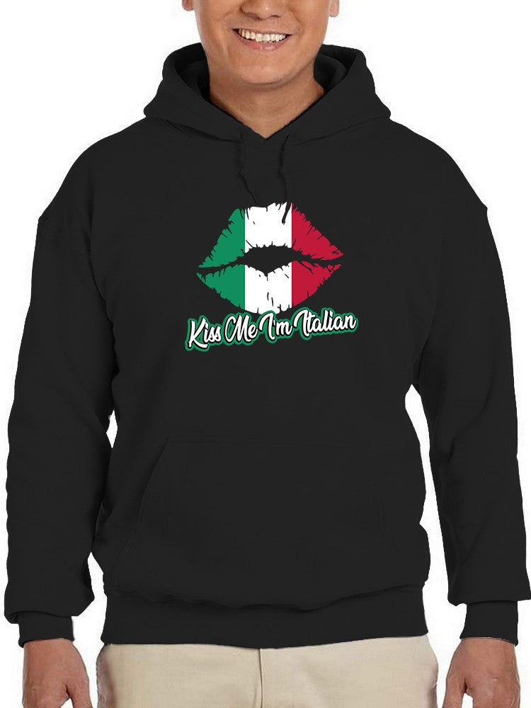 Colorful Lips With Quote Hoodie Men's -GoatDeals Designs