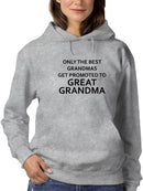 Cool Grandma Quote Hoodie Women's -GoatDeals Designs