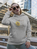 Sunflower Curved Font Quote Hoodie Women's -GoatDeals Designs